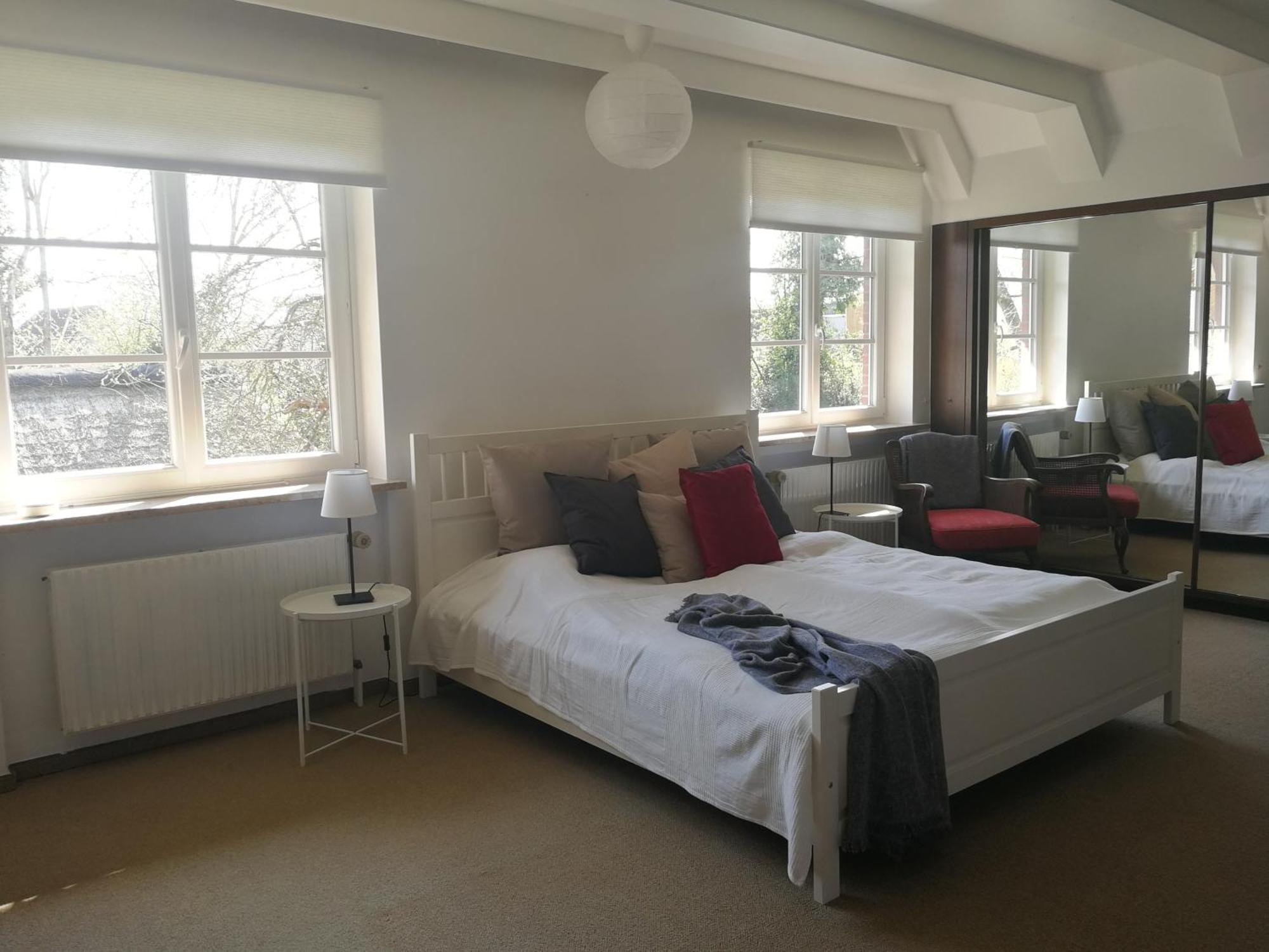 Reetdachhaus Eiderblick Villa Breiholz Bagian luar foto
